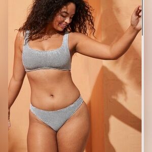 Aerie Crinkle Scoop Neck Bikini